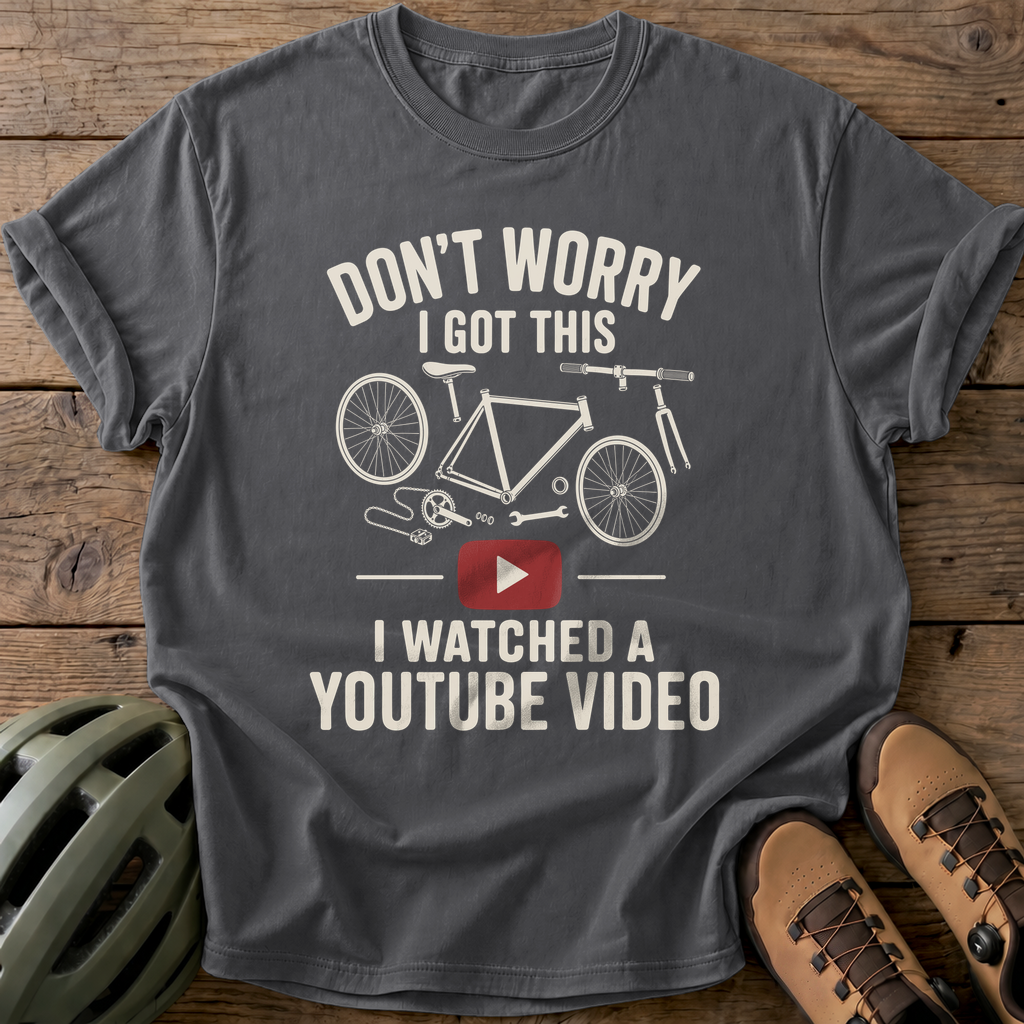 YouTube Mechanic Tee — pepper