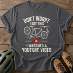 YouTube Mechanic Tee — pepper