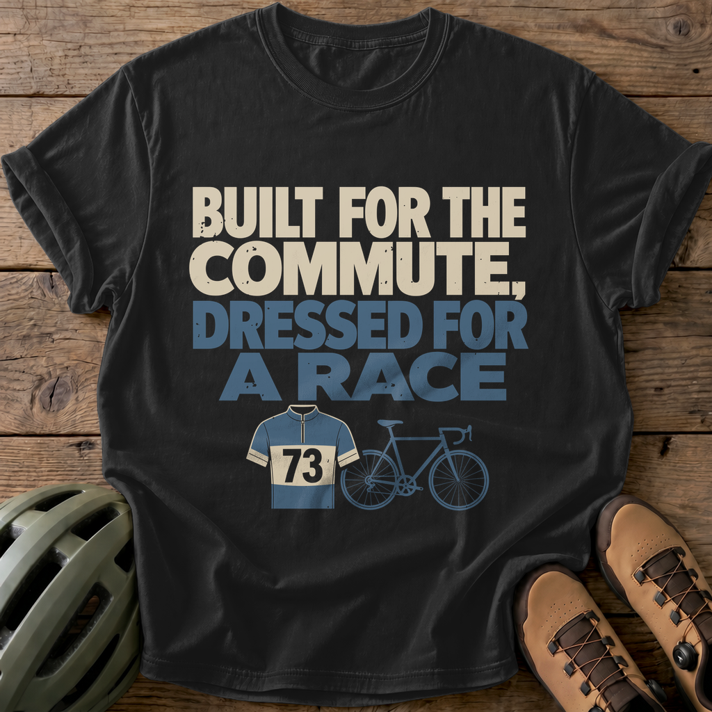 Built For The Commute Tee — black