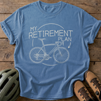 Retirement Plan Tee — blue-jean