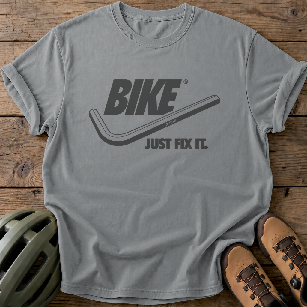Just Fix It Tee — grey