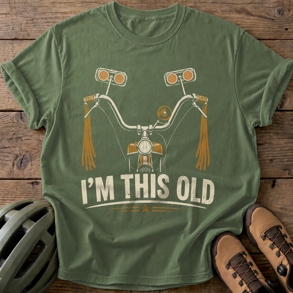 I'M This Old Tee — moss