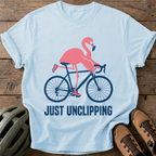 Just Unclipping Tee — chambray