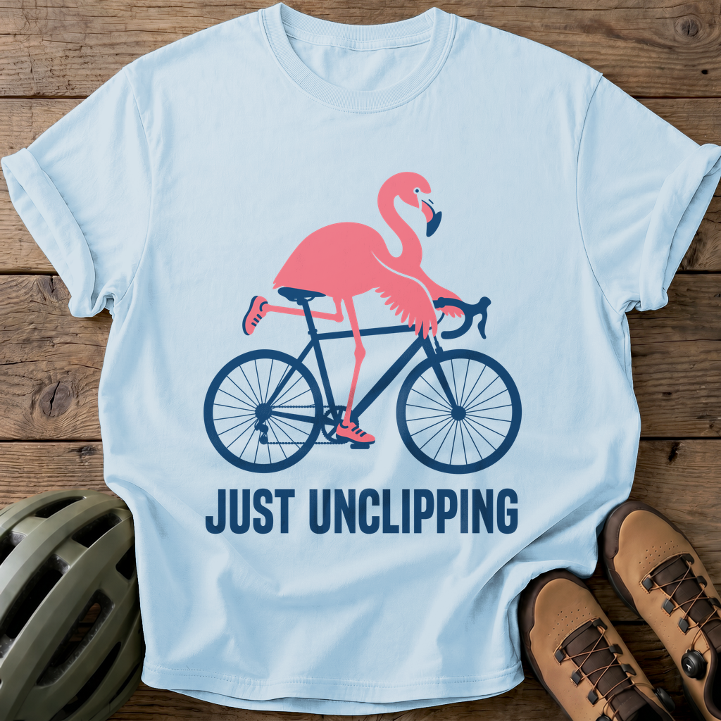 Just Unclipping Tee — chambray