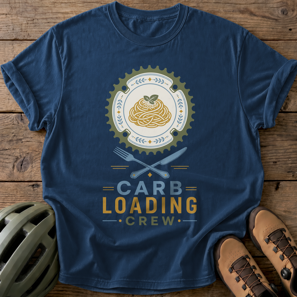 Carb Loading Tee — navy
