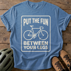 Fun Between Legs Tee — blue-jean