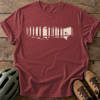 Forest Ride Tee — brick