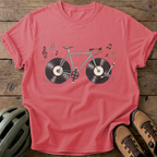 Vinyl Wheels Tee — watermelon