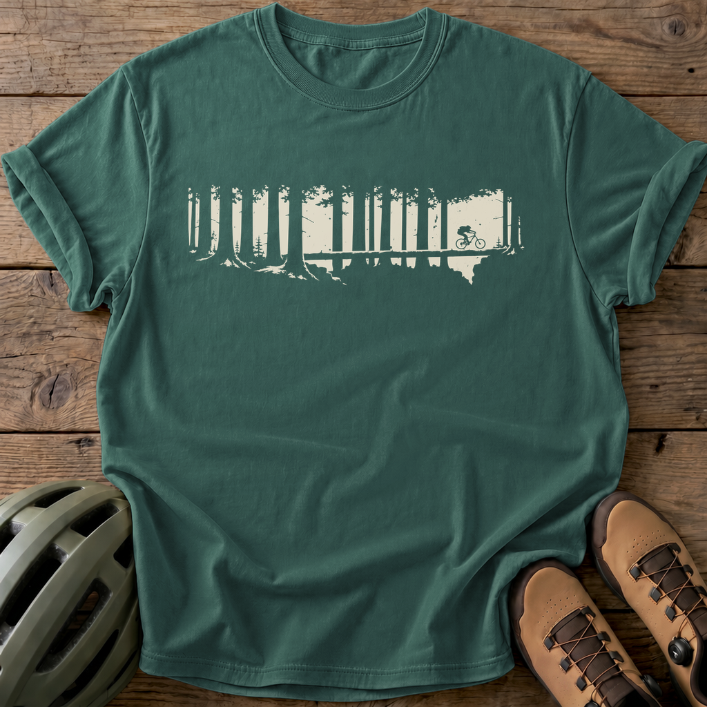 Forest Ride Tee — blue-spruce