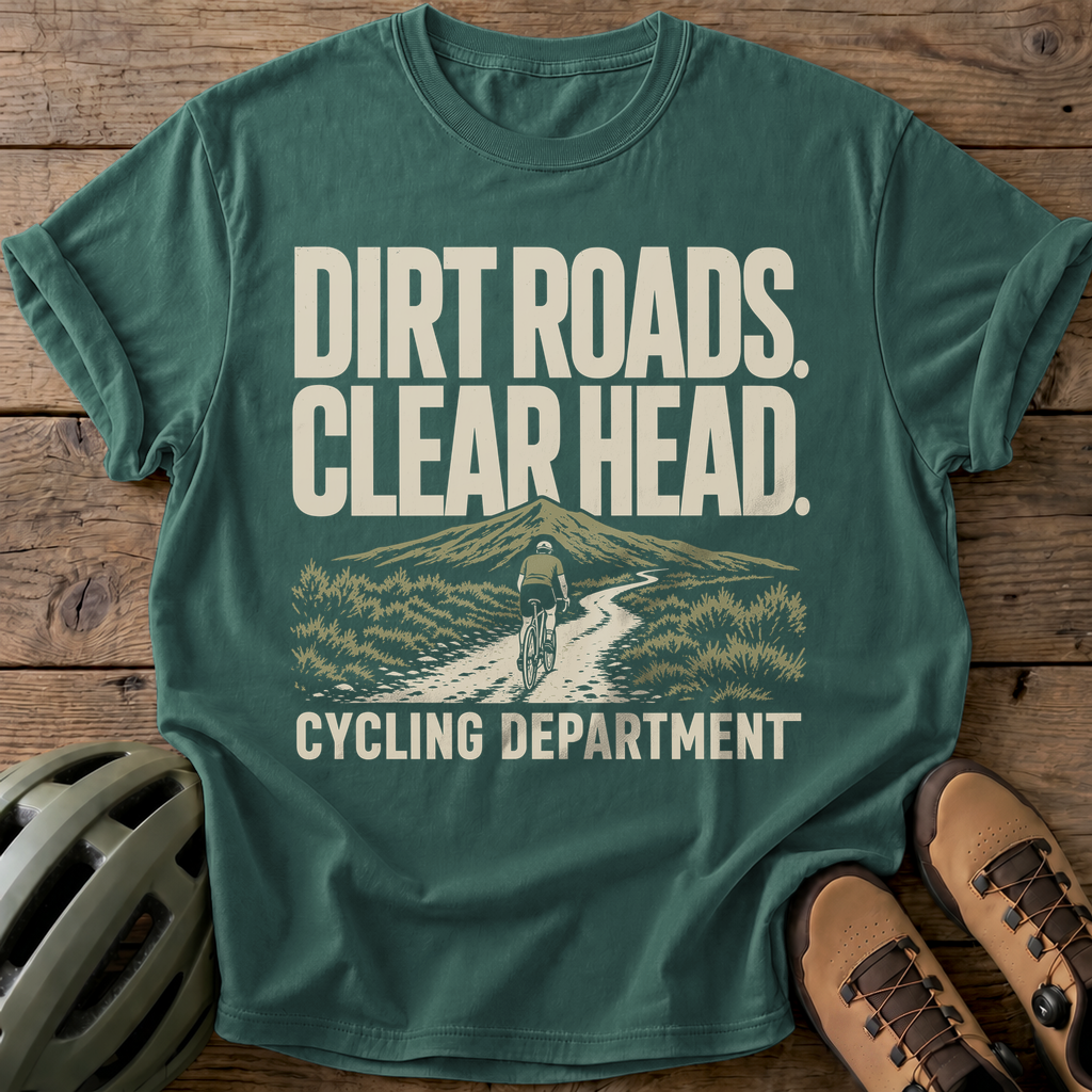 Dirt Roads Tee — blue-spruce