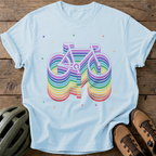 Rainbow Rider Tee — chambray