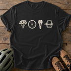 Cycling Essentials Tee — black