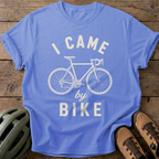Bike Arrival Tee — flo-blue