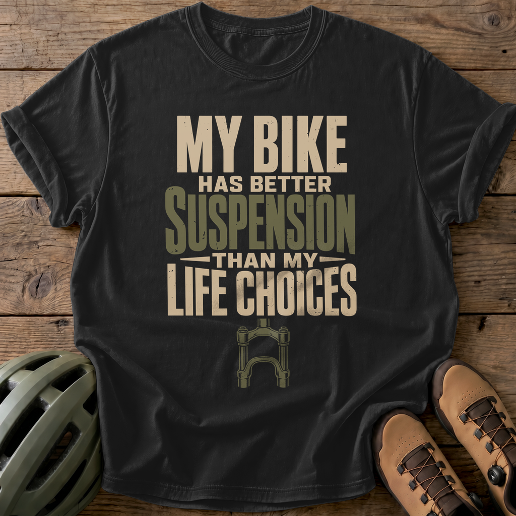 Better Suspension Tee — black