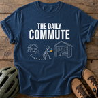 The Daily Commute Tee — navy