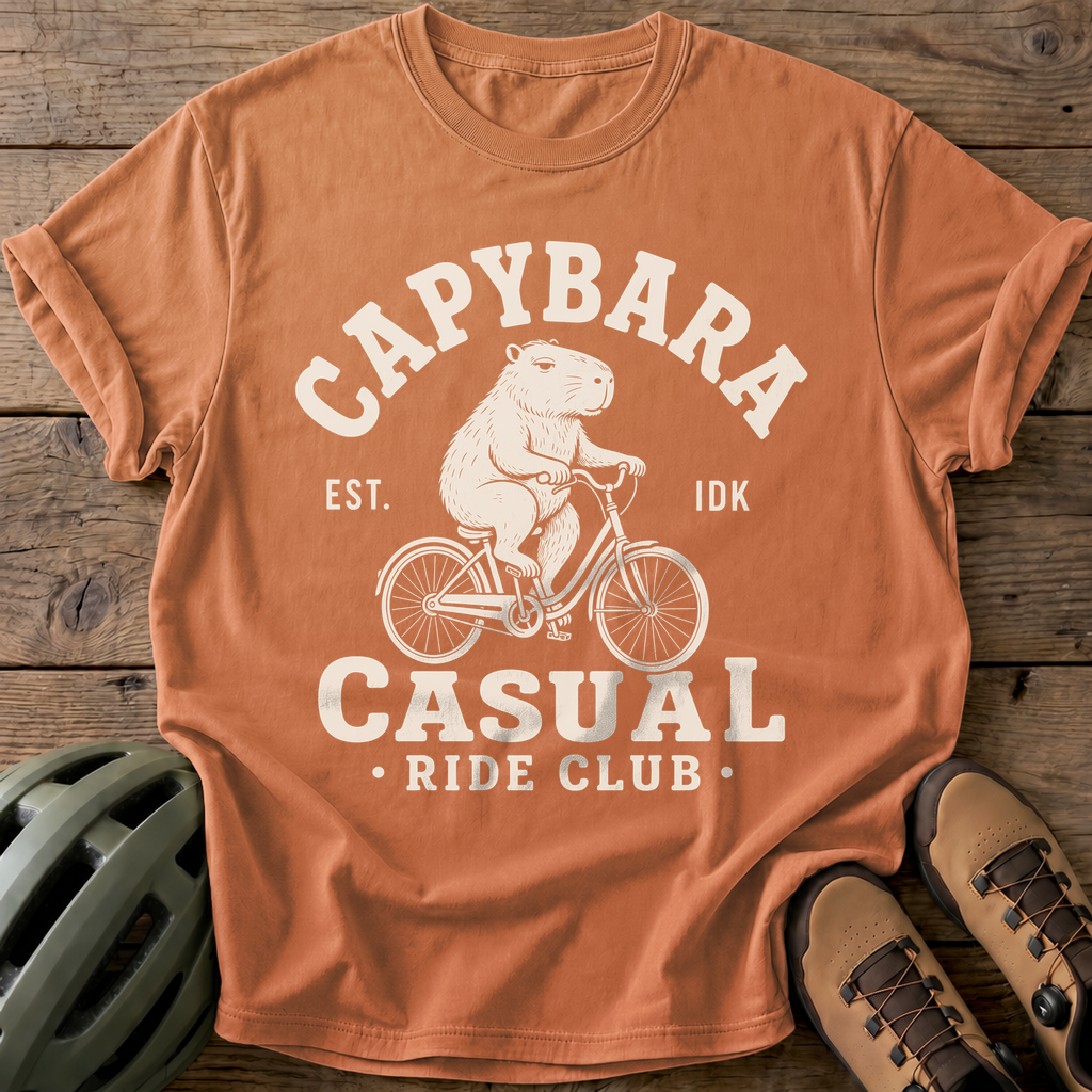 Capybara Casual Tee — yam