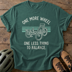 One More Wheel Tee — blue-spruce