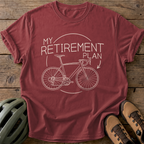 Retirement Plan Tee — brick