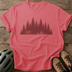 Campfire Trails Tee — watermelon
