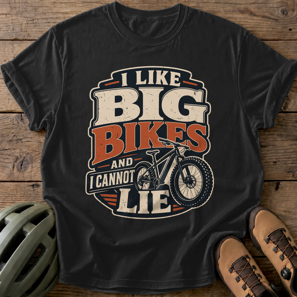 Big Bikes Tee — black