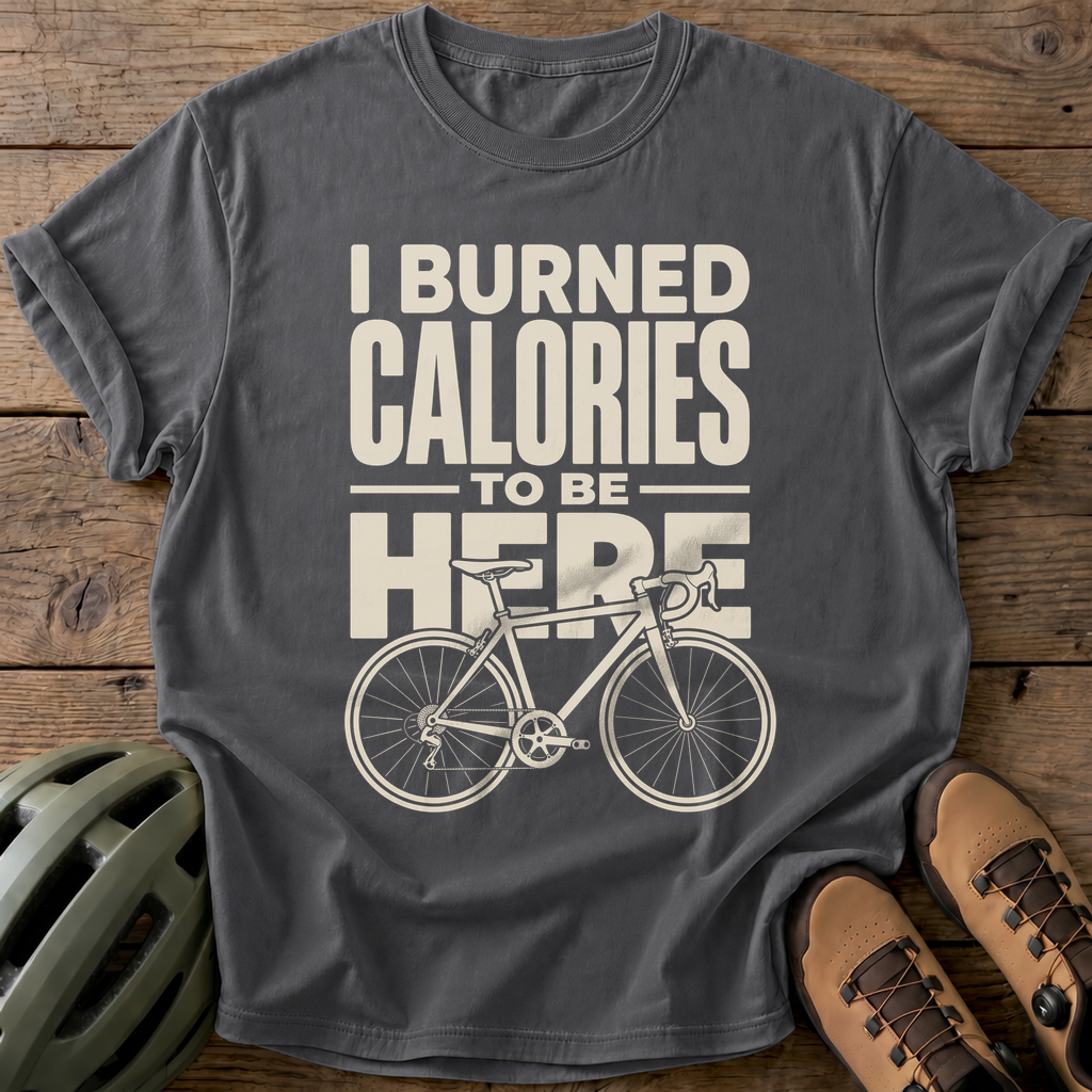 Burned Calories Tee — pepper