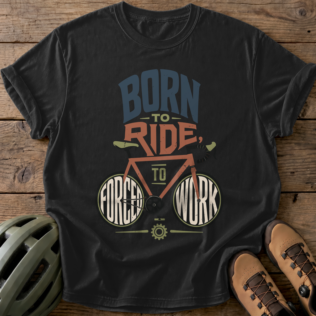 Born To Ride Tee — black