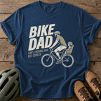 Bike Dad Tee — navy