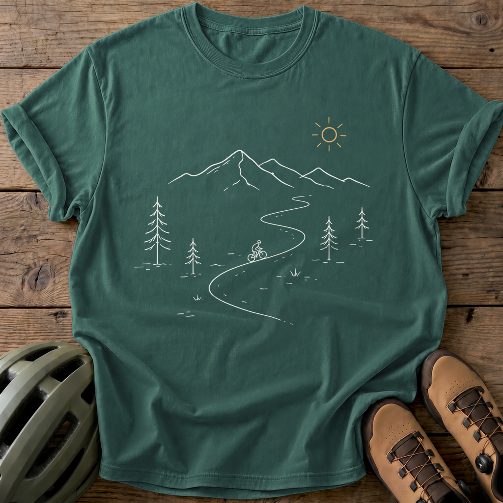 Mountain Path Tee — blue-spruce