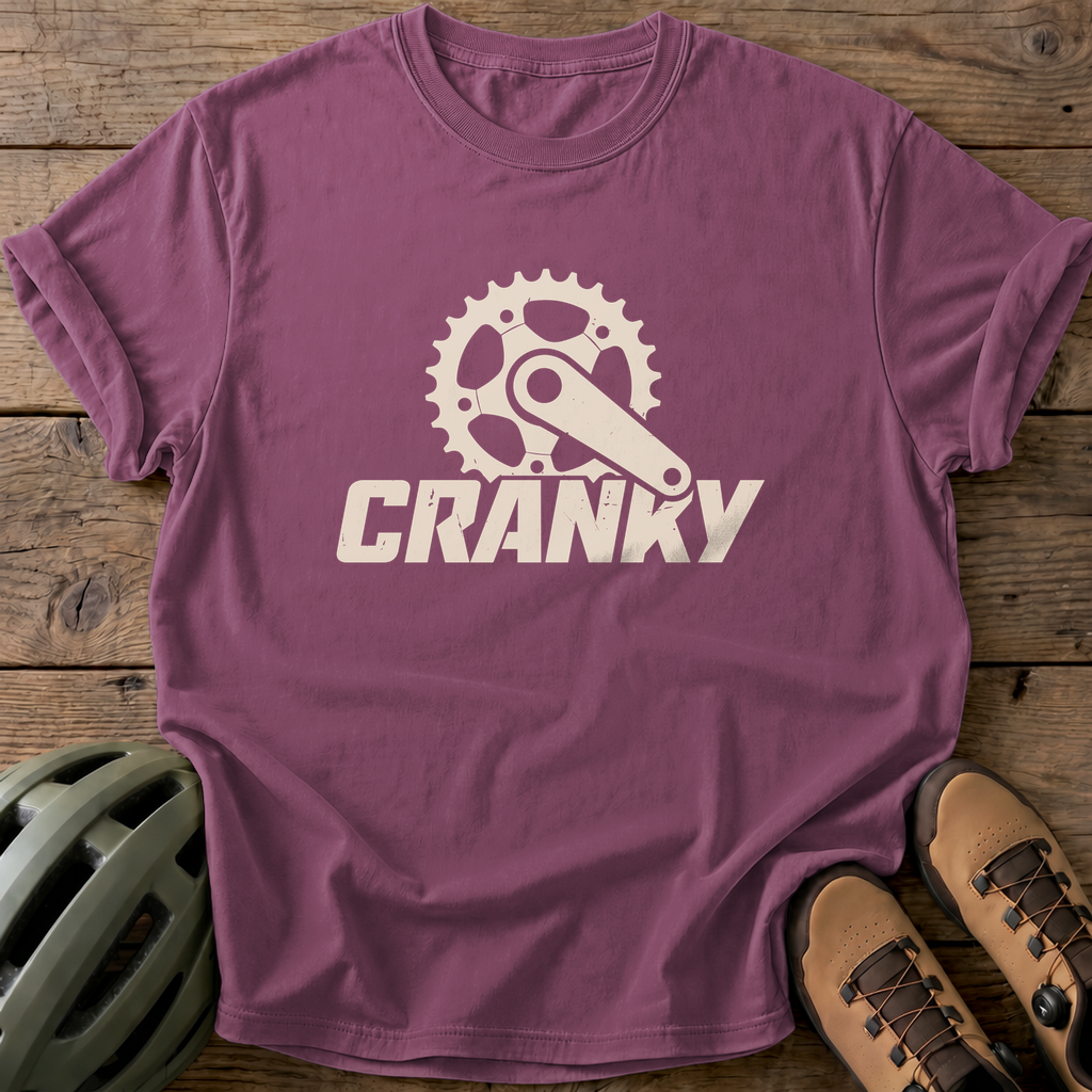 Cranky Tee — berry