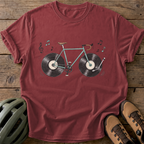 Vinyl Wheels Tee — brick