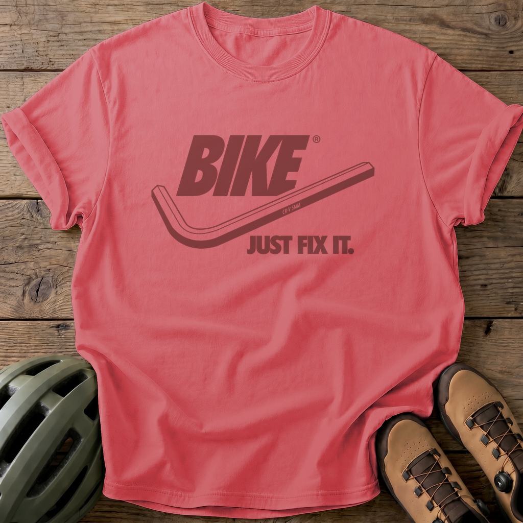 Just Fix It Tee — watermelon