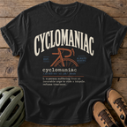 Cyclomaniac Tee — black