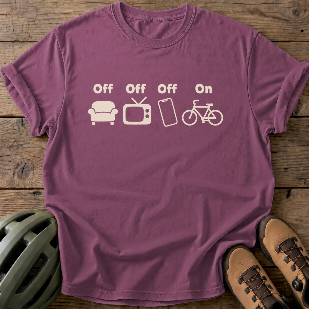 On-Bike Tee — berry