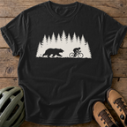 Bear Chase Tee — black