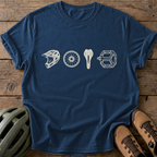 Cyclist Essentials Tee — navy