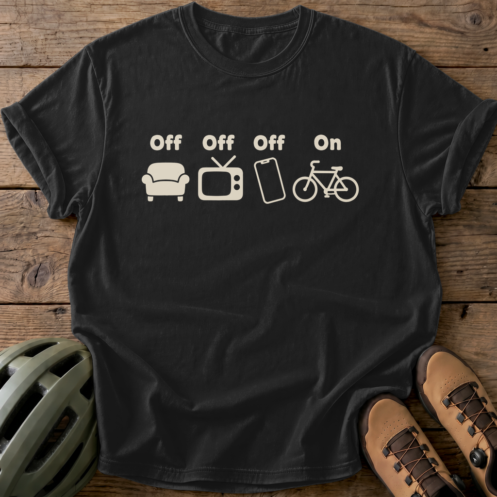 On-Bike Tee — black