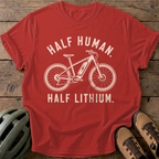 Half Lithium Tee — red