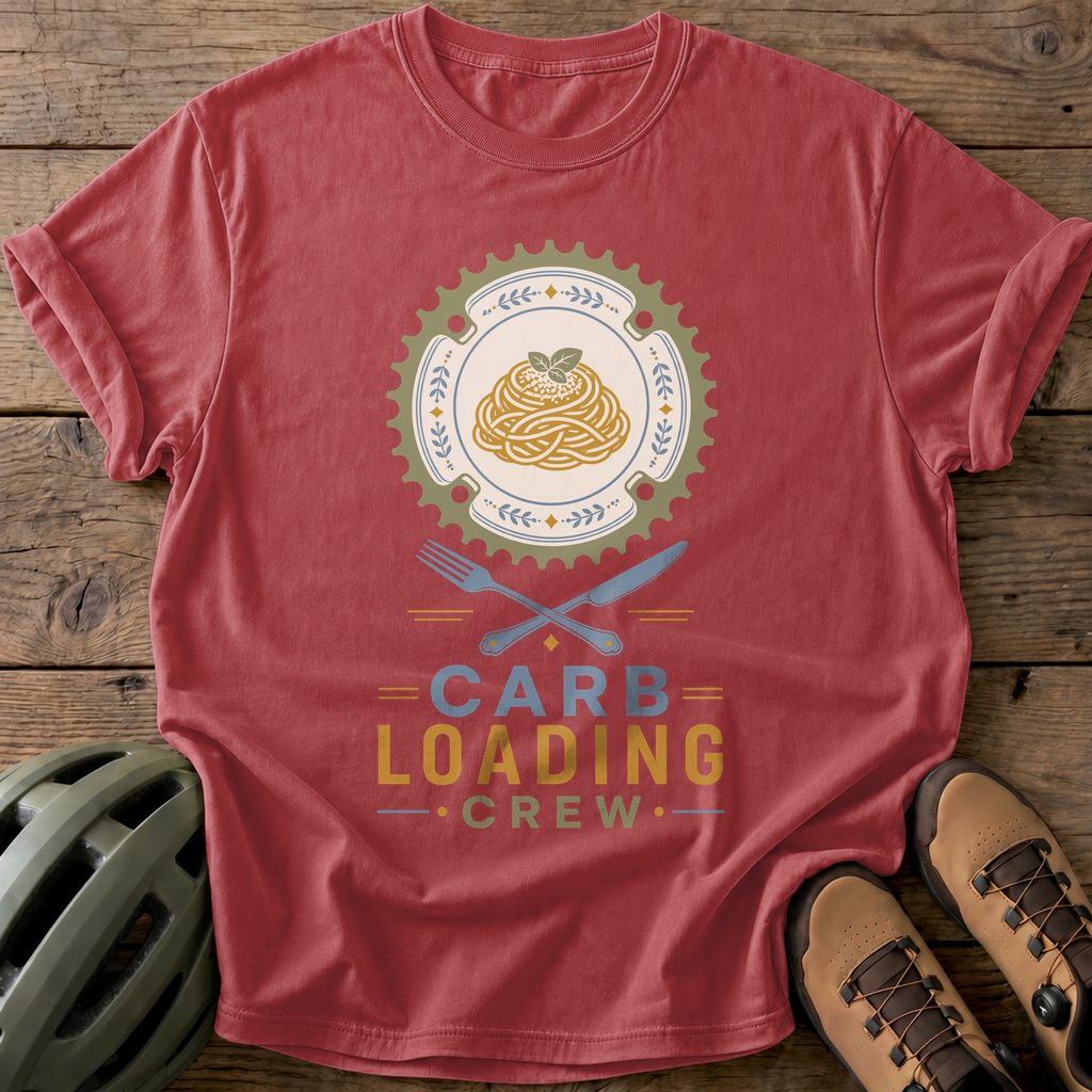 Carb Loading Tee — crimson