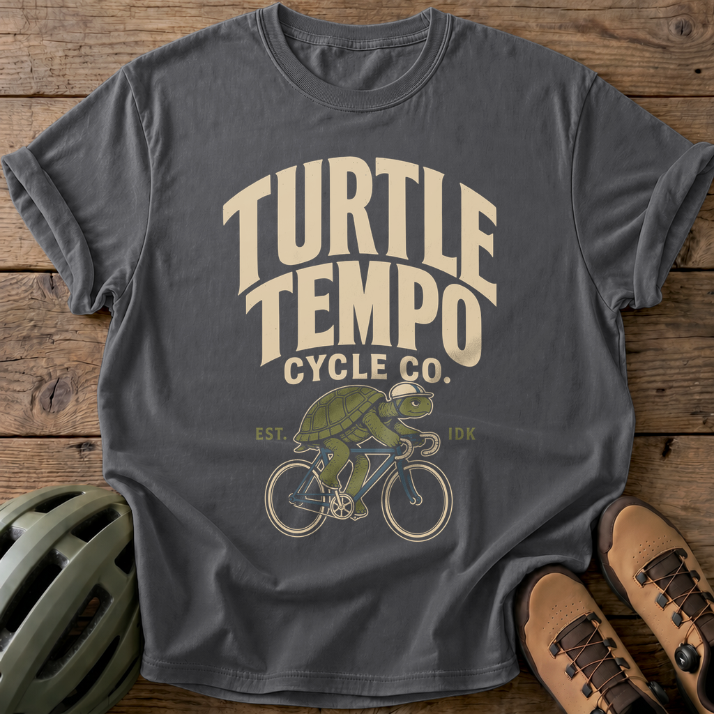 Turtle Tempo Tee — pepper