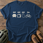 On-Bike Tee — navy