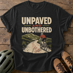 Unpaved And Unbothered Tee — black