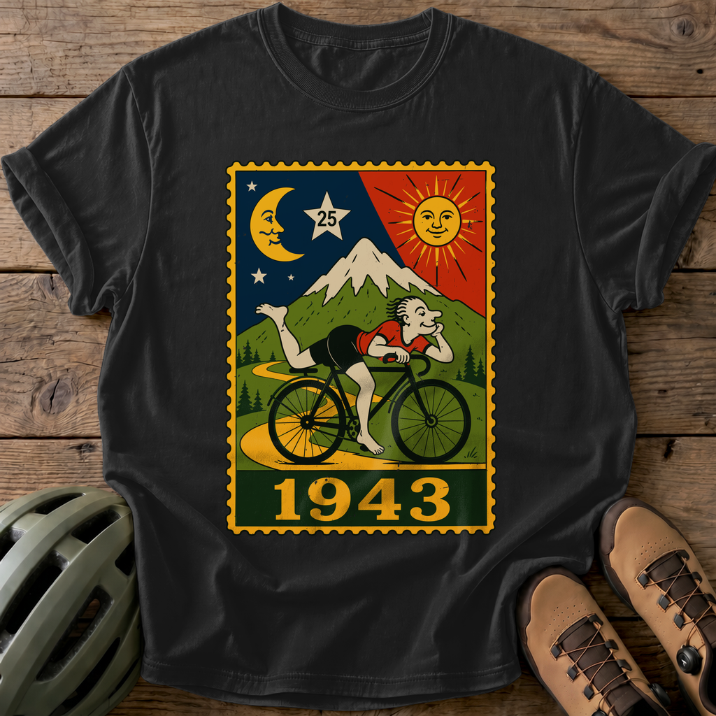 1943 Cycling Tee — black