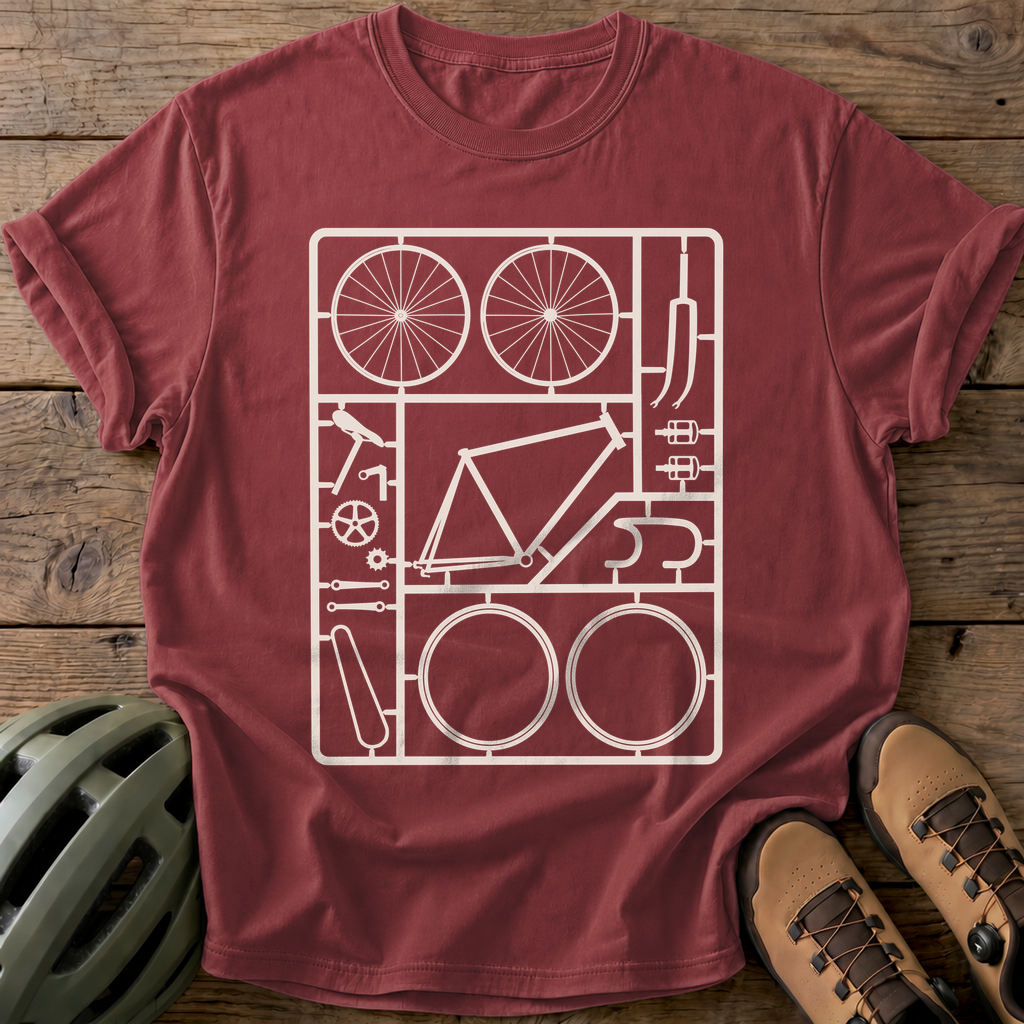 Bike Kit Tee — brick