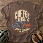 Coffee First Tee — espresso