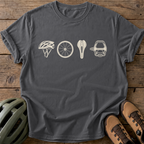 Cycling Essentials Tee — pepper