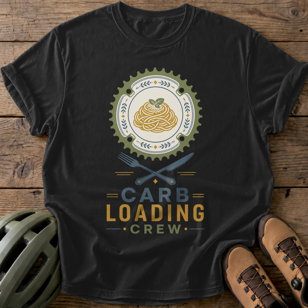 Carb Loading Tee — black