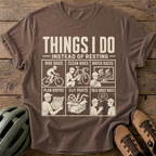 Things I Do Tee — espresso