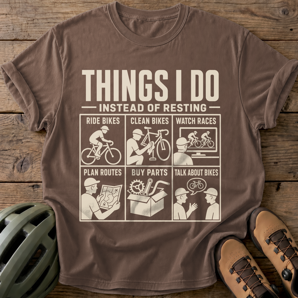 Things I Do Tee — espresso
