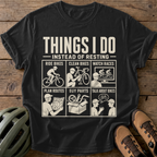 Things I Do Tee — black