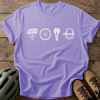 Cycling Essentials Tee — violet